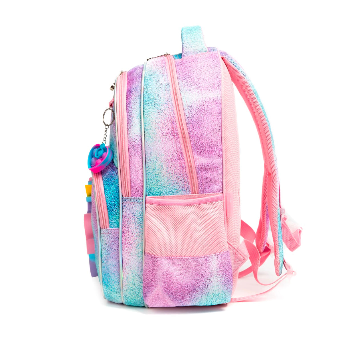Magical Unicorn Pop-it 3-Piece Purple Backpack Set