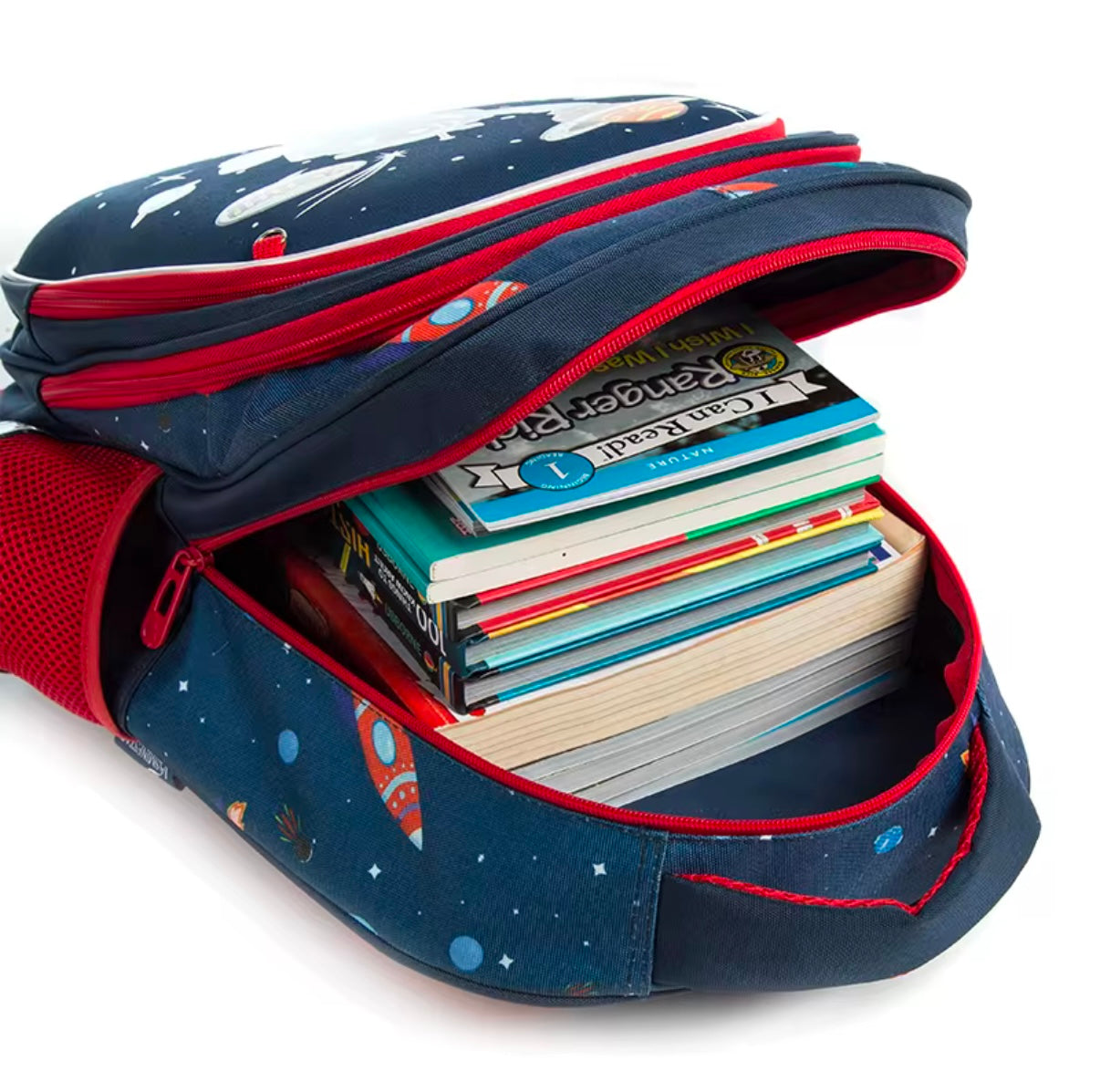 Space Explorer Kids School Bag