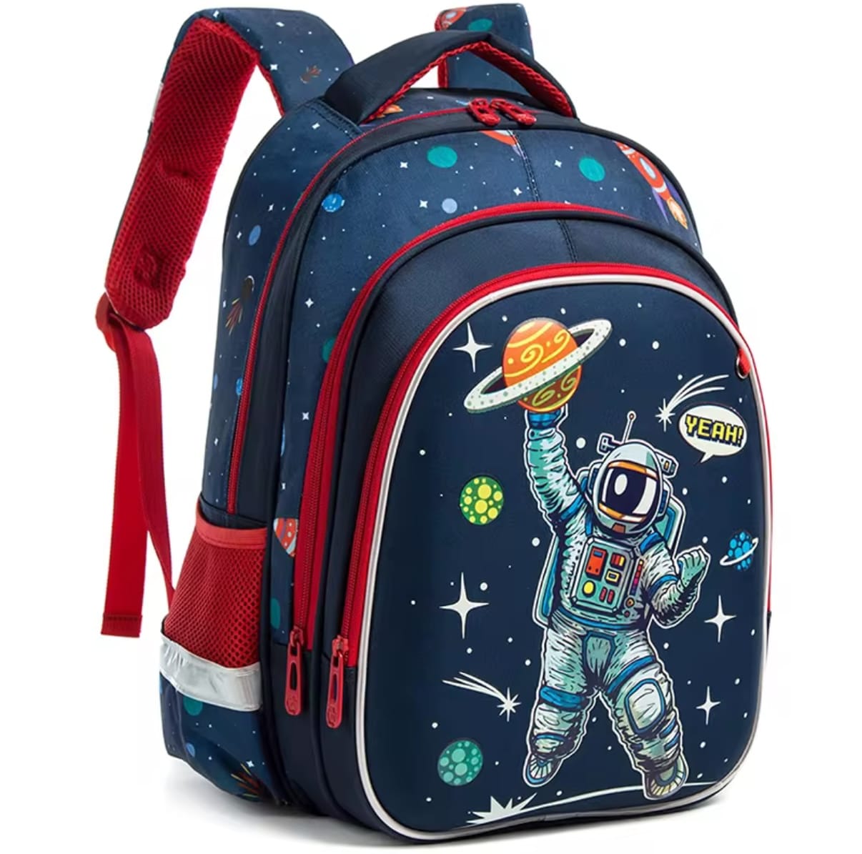 Space Explorer Kids School Bag