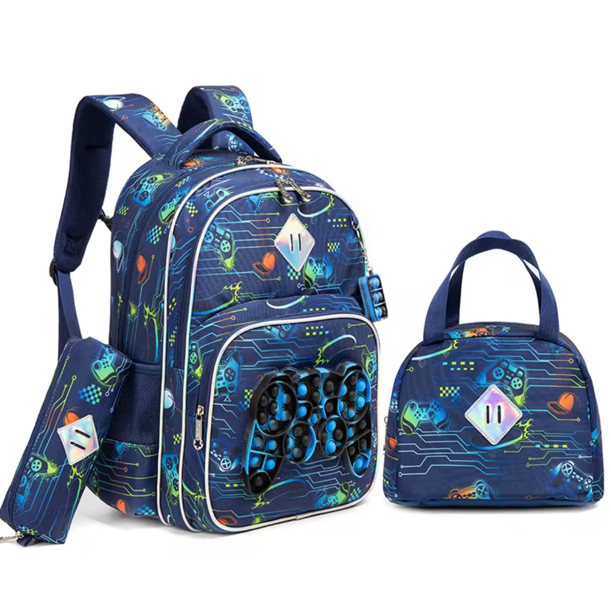 Gamer Pro Pot-it 3-Piece Backpack Set